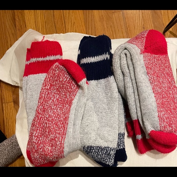 BUNDLE OF THREE (3)— Men’s Wool Socks ___ - Picture 2 of 3
